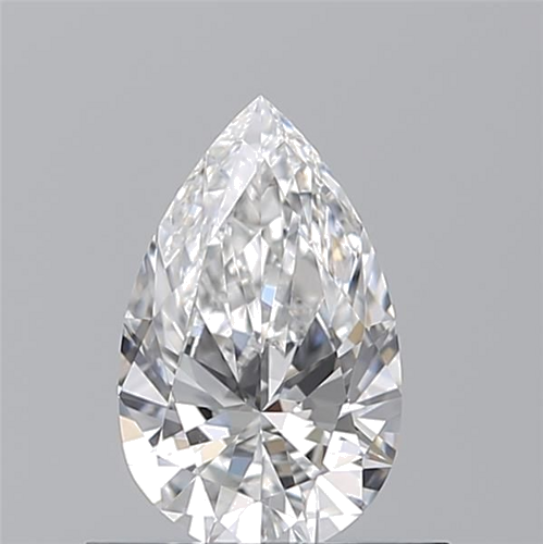 0.52 carat E-VS1 Natūralus Pear Deimantas (1)