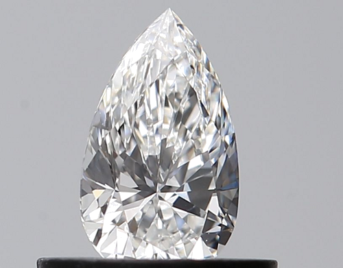 0.43 carat D-VS1 Natūralus Pear Deimantas (1)
