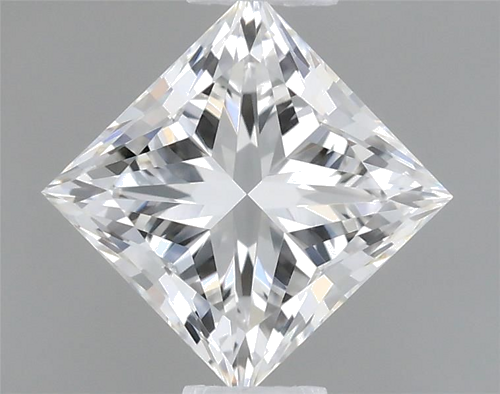 0.46 carat F-IF Natūralus Princess Deimantas (1)