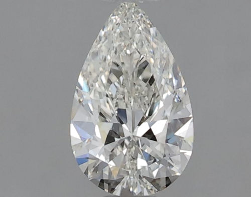 0.6 carat I-IF Natūralus Pear Deimantas (1)