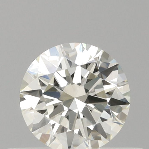 0.39 carat K-VVS2 Excellent cut Natūralus Round Deimantas (1)