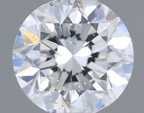 0.5 carat D-SI2 GD cut Natūralus Round Deimantas (1)