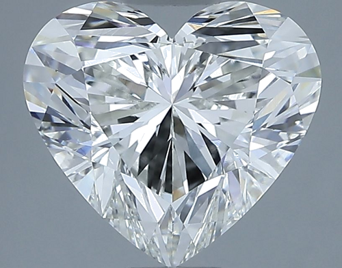 3.02 carat I-VS2 Natūralus Heart Deimantas (1)