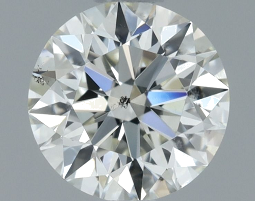 0.55 carat K-SI1 Excellent cut Natūralus Round Deimantas (1)