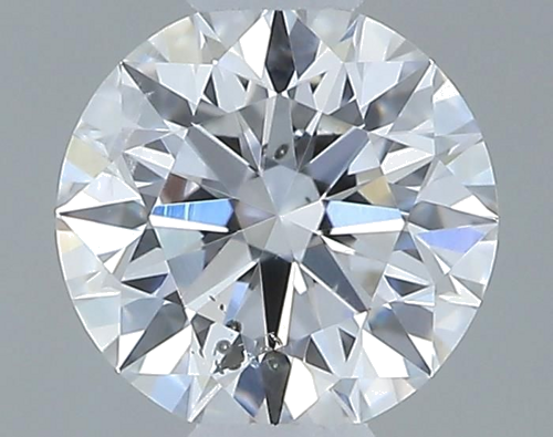 0.34 carat E-SI2 Excellent cut Natūralus Round Deimantas (1)