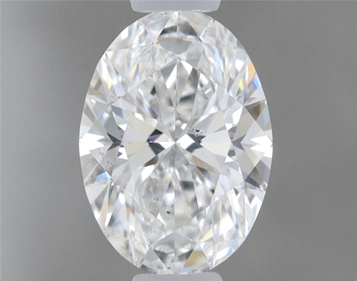 0.57 carat F-SI1 Natūralus Oval Deimantas (1)