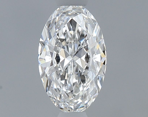 0.4 carat E-VVS2 Natūralus Oval Deimantas (1)