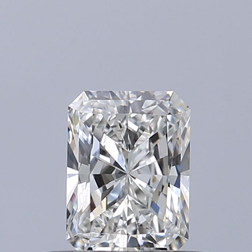 0.43 carat F-VVS1 Natūralus Radiant Deimantas (1)