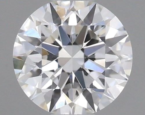 0.46 carat F-VVS2 Excellent cut Natūralus Round Deimantas (1)