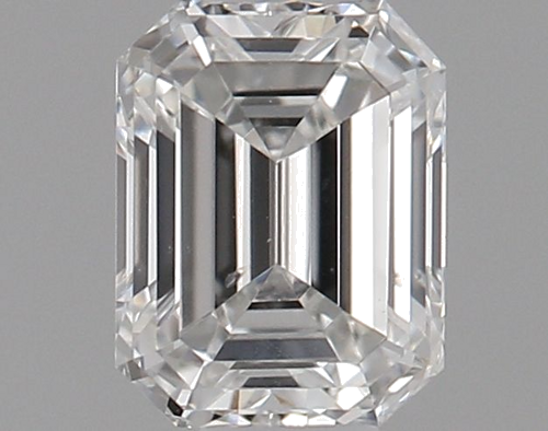 0.37 carat F-SI1 Natūralus Emerald Deimantas (1)