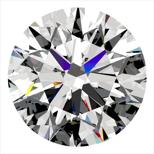0.3 carat H-VVS1 Excellent cut Natūralus Round Deimantas (1)