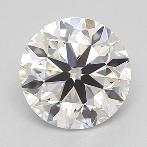 0.51 carat H-VS2 Very Good cut Natūralus Round Deimantas (1)