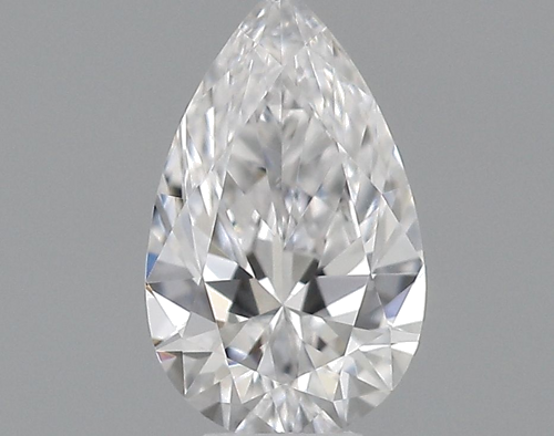 0.26 carat D-VVS2 Natūralus Pear Deimantas (1)