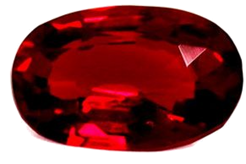 0.43 carat RED Oval Rubinas (1)