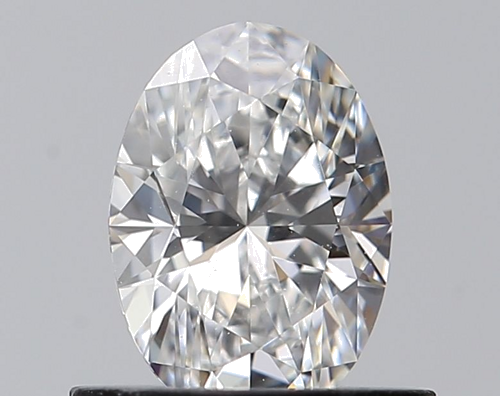 0.59 carat E-VVS1 Natūralus Oval Deimantas (1)