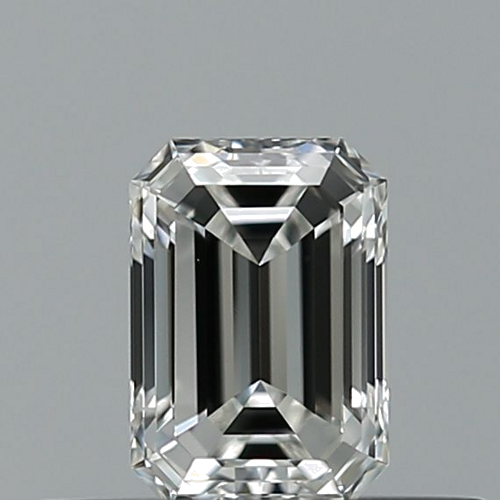 0.34 carat F-VVS2 Natūralus Emerald Deimantas (1)