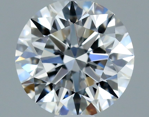 0.51 carat F-VVS1 Excellent cut Natūralus Round Deimantas (1)