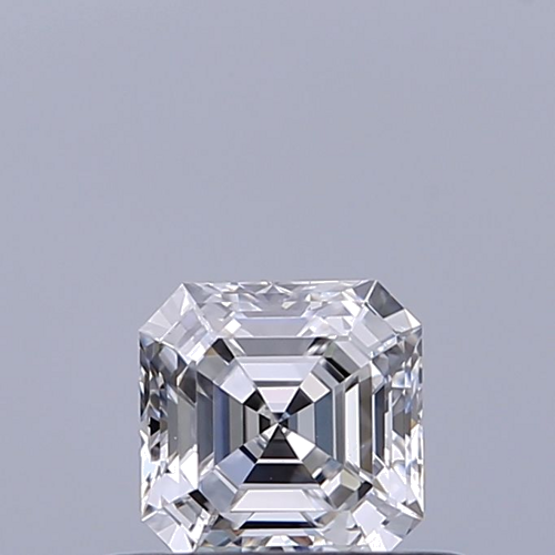 0.39 carat D-VS1 Natūralus Asscher Deimantas (1)