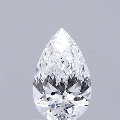 0.5 carat D-VS1 Natūralus Pear Deimantas (1)