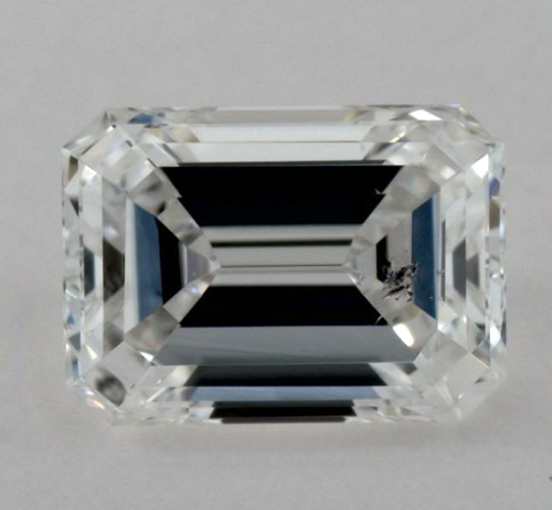 0.47 carat D-SI2 Natūralus Emerald Deimantas (1)