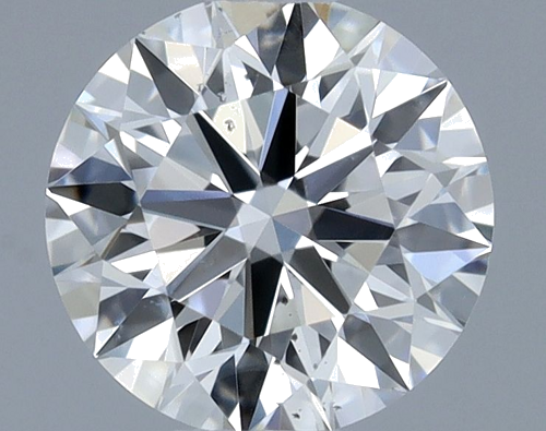 0.33 carat G-SI1 Excellent cut Natūralus Round Deimantas (1)