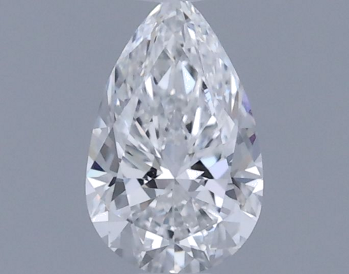 0.4 carat E-VS1 Natūralus Pear Deimantas (1)