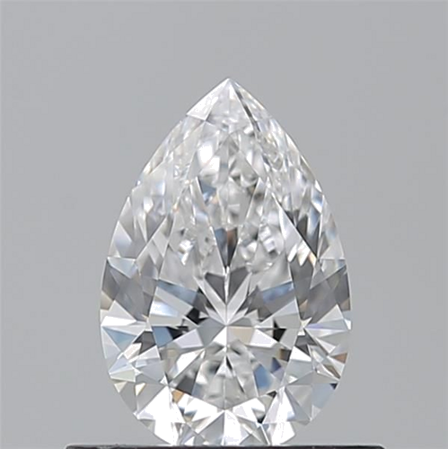 0.57 carat E-VS1 Natūralus Pear Deimantas (1)