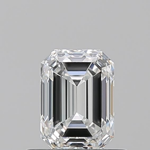 0.7 carat F-VVS1 Natūralus Emerald Deimantas (1)