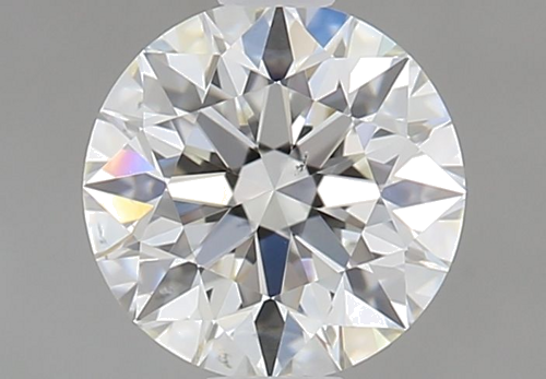 0.61 carat I-VS2 Excellent cut Natūralus Round Deimantas (1)
