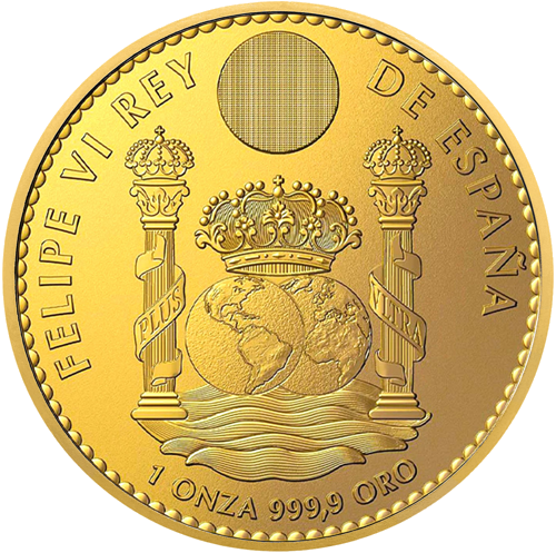 1 oz Bulius 2022 Ispanija auksinė moneta (2)