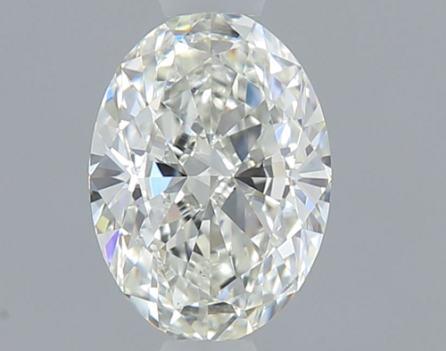 0.5 carat I-VS1 Natūralus Oval Deimantas (1)