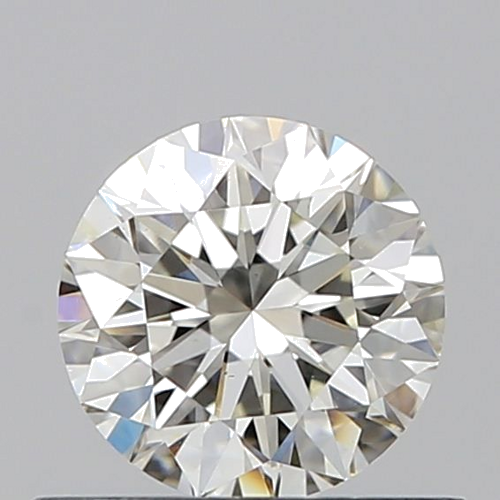 0.56 carat J-VS2 Excellent cut Natūralus Round Deimantas (1)
