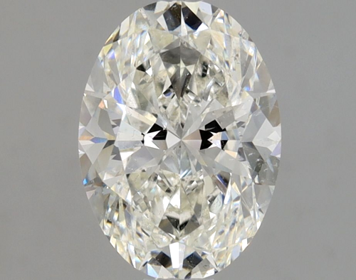 1.2 carat I-SI2 Natūralus Oval Deimantas (1)