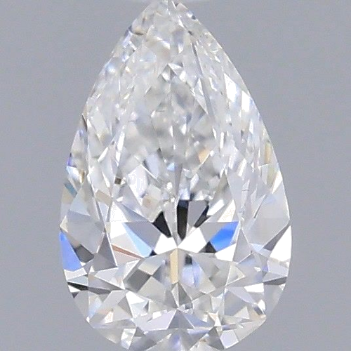 0.3 carat E-VS1 Natūralus Pear Deimantas (1)