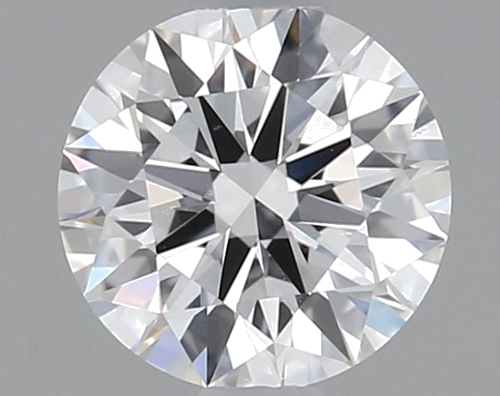 0.44 carat F-VVS1 Excellent cut Natūralus Round Deimantas (1)