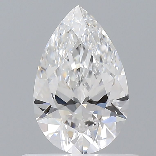 0.61 carat D-VS1 Natūralus Pear Deimantas (1)