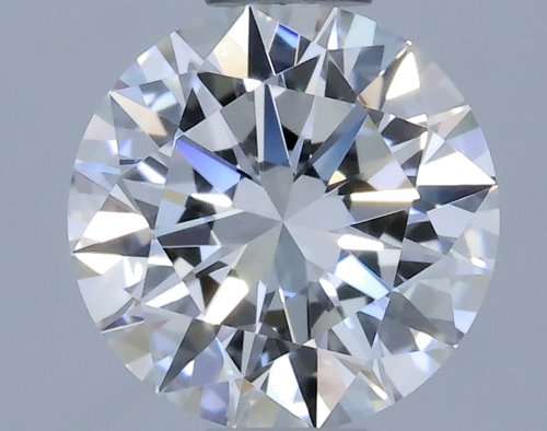 0.53 carat F-VVS1 Excellent cut Natūralus Round Deimantas (1)