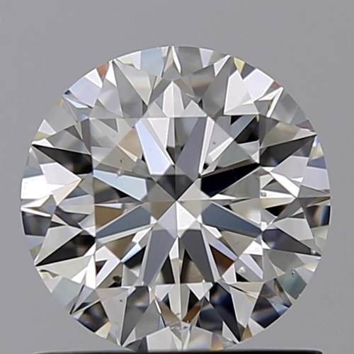 1.01 carat G-SI2 Excellent cut Natūralus Round Deimantas (1)