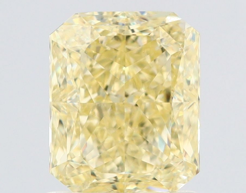 1.52 carat Fancy Yellow-VVS1 Natūralus Radiant Deimantas (1)