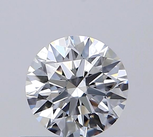 0.43 carat F-VVS1 Excellent cut Natūralus Round Deimantas (1)