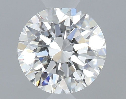 0.5 carat F-VVS2 Excellent cut Natūralus Round Deimantas (1)