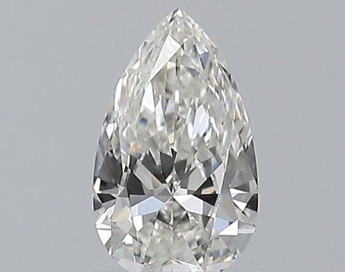 0.38 carat H-SI1 Natūralus Pear Deimantas (1)