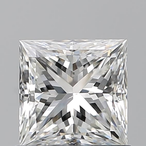 0.9 carat G-SI1 Natūralus Princess Deimantas (1)