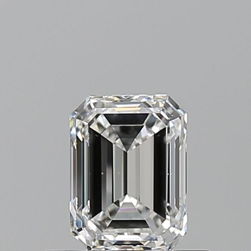 0.64 carat F-VS2 Natūralus Emerald Deimantas (1)