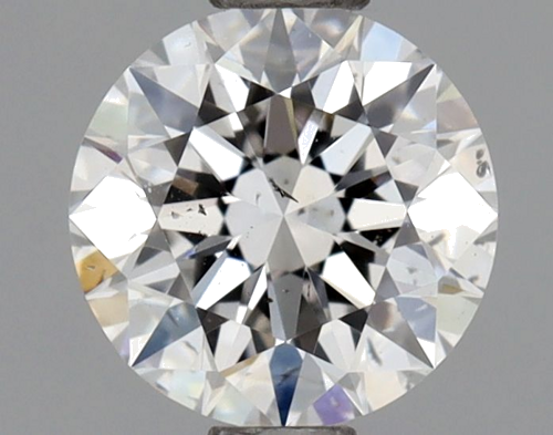 0.58 carat F-SI1 Excellent cut Natūralus Round Deimantas (1)