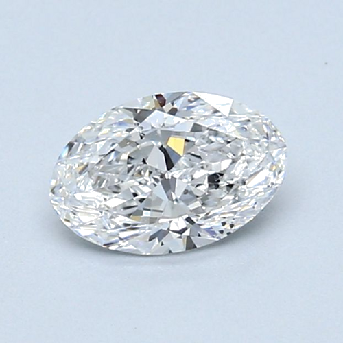 0.7 carat D-SI2 Natūralus Oval Deimantas (1)