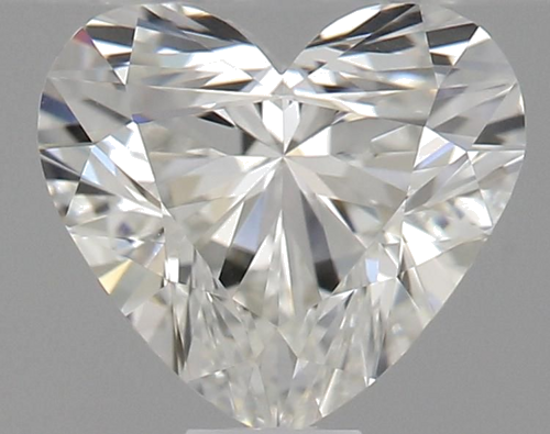 0.52 carat I-VS2 Natūralus Heart Deimantas (1)