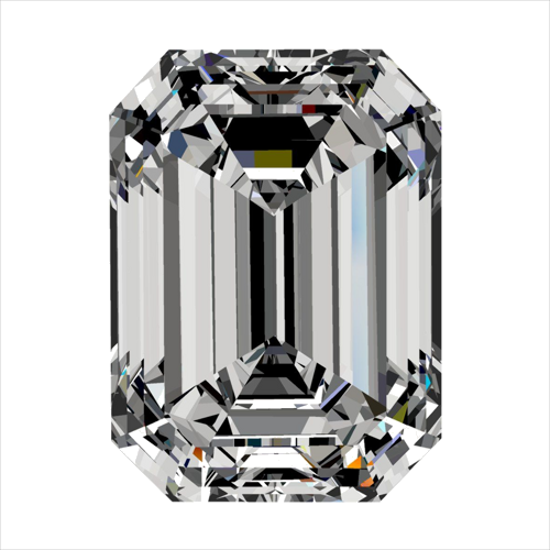 0.32 carat E-VVS2 Natūralus Emerald Deimantas (1)