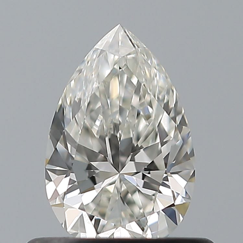 0.5 carat H-IF Natūralus Pear Deimantas (1)