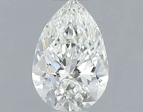 0.34 carat H-VVS2 Natūralus Pear Deimantas (1)